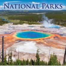 National Parks 2026 Mini Wall Calendar