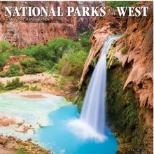 National Parks West Travel and Events 2026 Wall Calendar