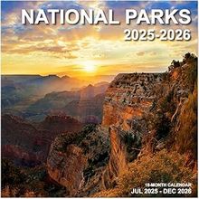 National Parks 2026 Wall Calendar