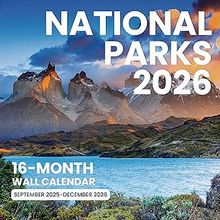National Parks 2026 Wall Calendar