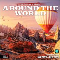 National Parks Around the World 2026 Wall Calendar