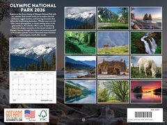 Olympic National Park 2026 Wall Calendar