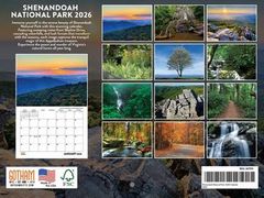 Shenandoah National Park 2026 Calendar