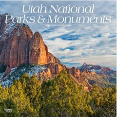 Utah National Parks & Monuments 2026 Wall Calendar
