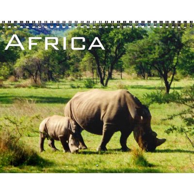 Africa 2027 Wall Calendar