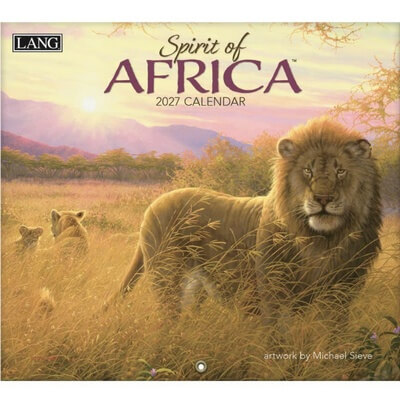 Spirit of Africa 2027 Wall Calendar
