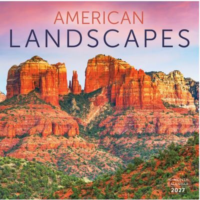 American Landscapes 2027 Wall Calendar