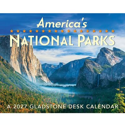 Americas National Parks 2027 Desk Calendar