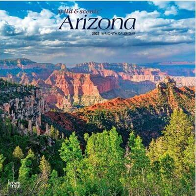 Arizona Wild and Scenic 2027 Wall Calendar