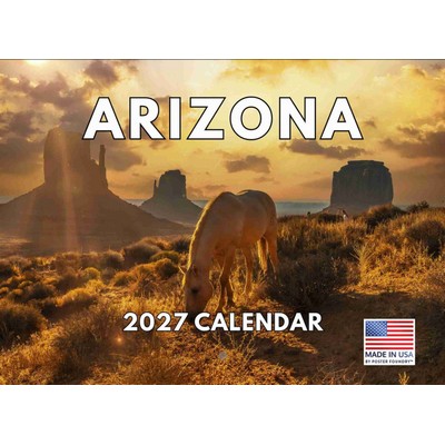 Arizona 2027 Wall Calendar