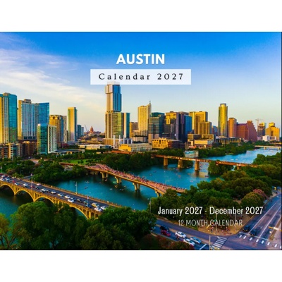 Austin 2027 Wall Calendar