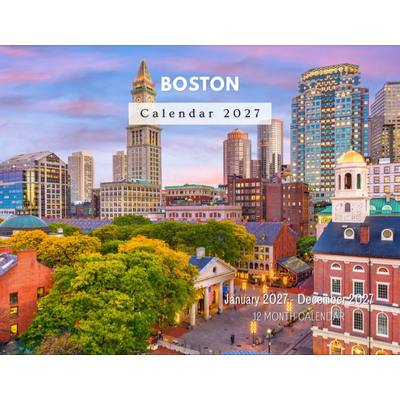 Boston 2027 Wall Calendar
