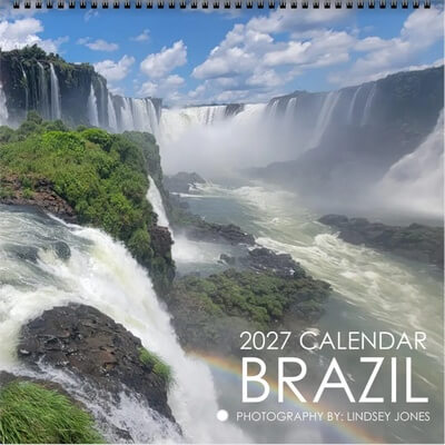 Brazil 2027 Wall Calendar