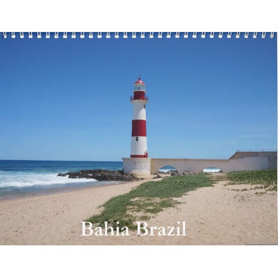 Bahia Brazil 2027 Wall Calendar