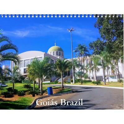 Goiás Brazil 2027 Wall Calendar