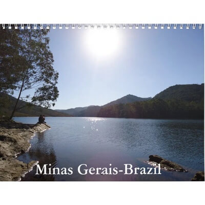 Minas Gerais Brazil 2027 Wall Calendar