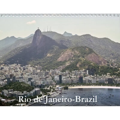 Rio de Janeiro Brazil 2027 Wall Calendar