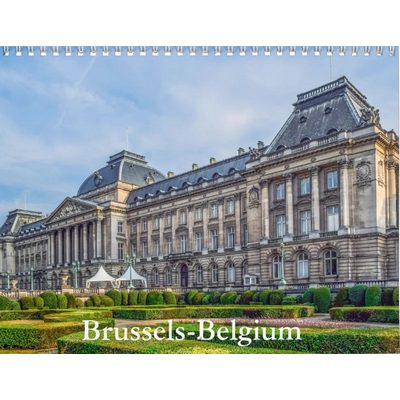 Brussels Belgium 2027 Wall Calendar