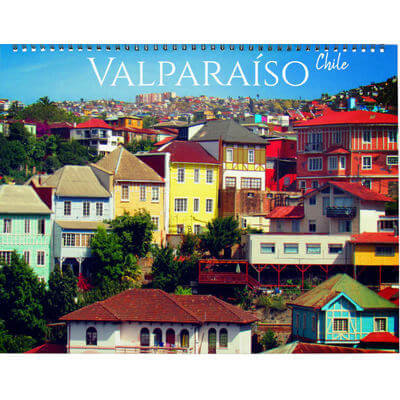 Valparaíso Chile 2027 Wall Calendar