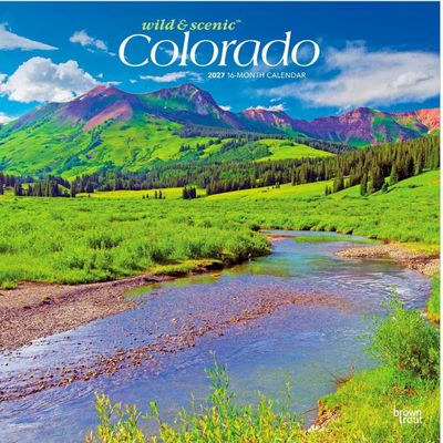 Wild & Scenic Colorado 2027 Wall Calendar