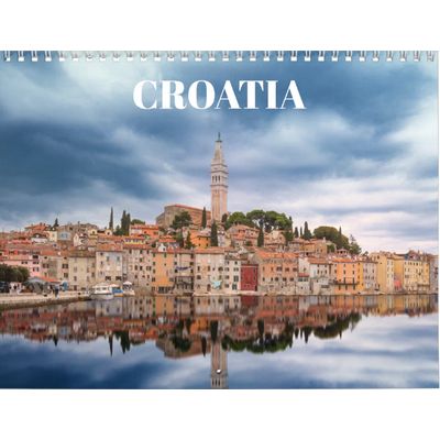 Croatia 2027 Wall Calendar