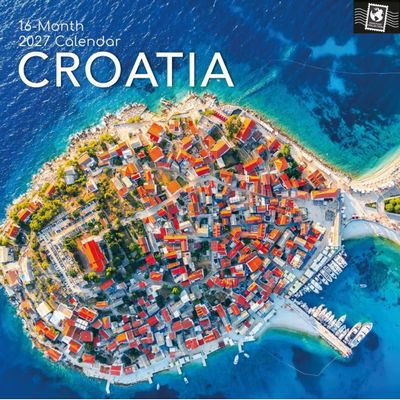 Croatia 2027 Wall Calendar
