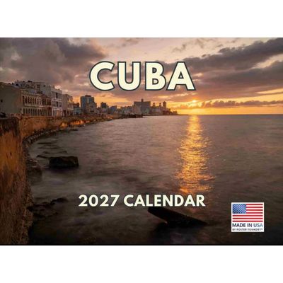 Cuba 2027 Wall Calendar