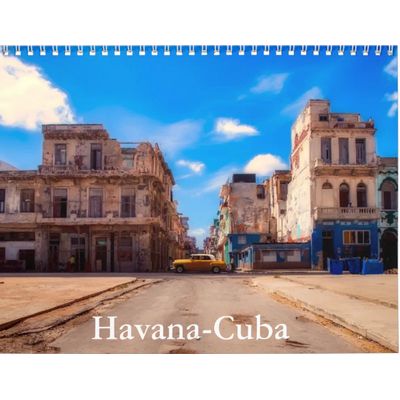 Havana Cuba 2027 Wall Calendar