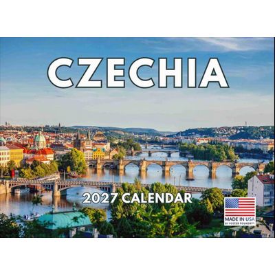 Czechia 2027 Wall Calendar