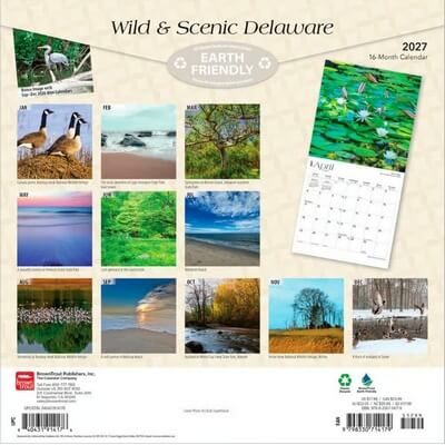 Delaware 2027 Wall Calendar