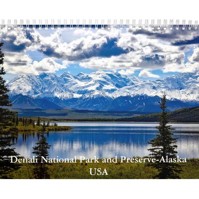 Denali National Park and Preserve-Alaska Calendar