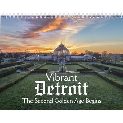 Detroit 2027 Wall Calendar