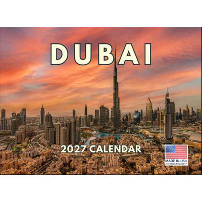 Dubai 2027 Wall Calendar