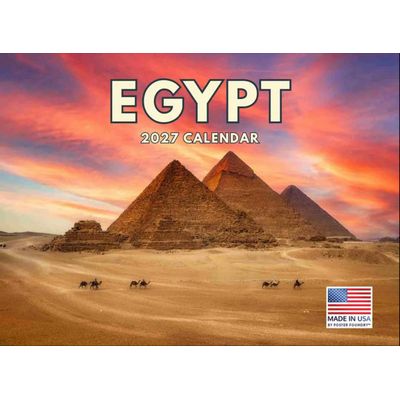 Egypt 2027 Wall Calendar