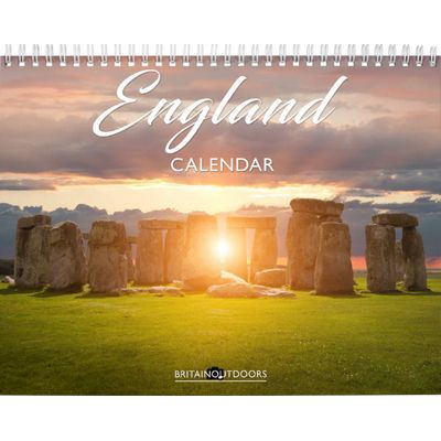 England Wall Calendar