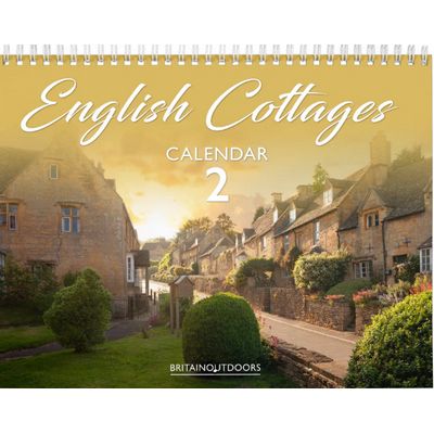 English Cottages Wall Calendar