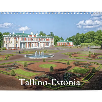 Tallinn Estonia 2027 Wall Calendar
