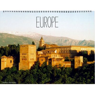 Europe 2027 Wall Calendar