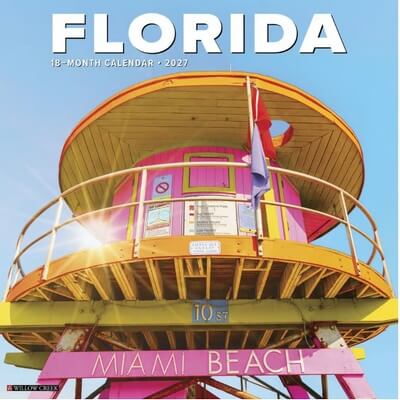 Florida 2027 Wall Calendar