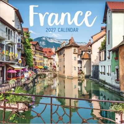 France 2027 Wall Calendar