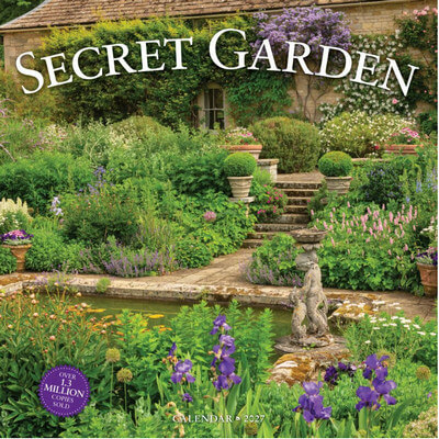 Secret Garden 2027 Wall Calendar