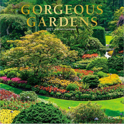 Gorgeous Gardens Plato 2027 Wall Calendar