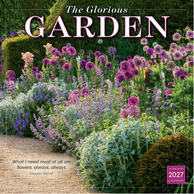 Glorious Garden 2027 Wall Calendar