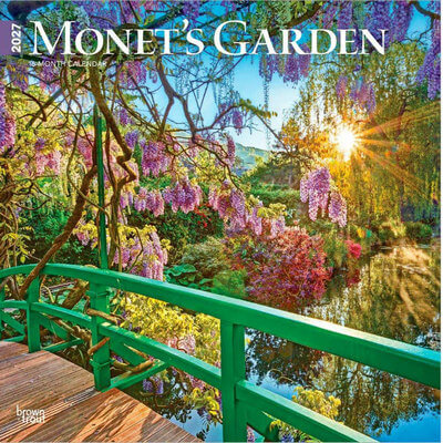 Monets Garden 2027 Wall Calendar
