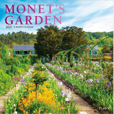 Monets Garden 2027 Wall Calendar