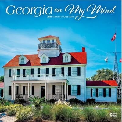 Georgia On My Mind 2027 Wall Calendar