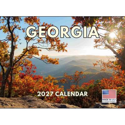 Georgia 2027 Wall Calendar