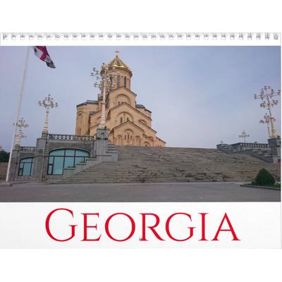 Georgia Tbilisi Borjomi Architecture Landscape Calendar