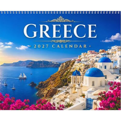 Greece 2027 Wall Calendar