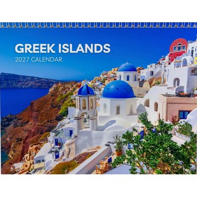 Greek Islands Wall Calendar
